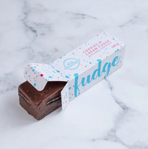 Cookies and Cream Fudge (Oreo with Dark Chocolate)