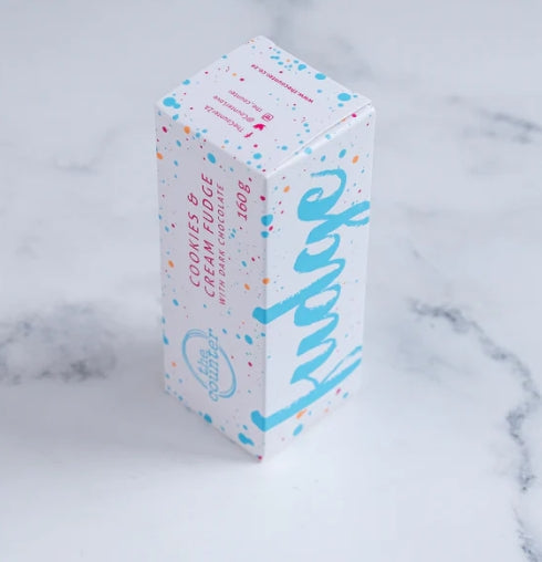 Cookies and Cream Fudge (Oreo with Dark Chocolate)